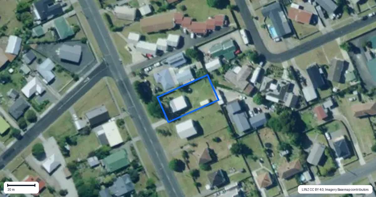 Property context map for 39 Awakino Road, Dargaville