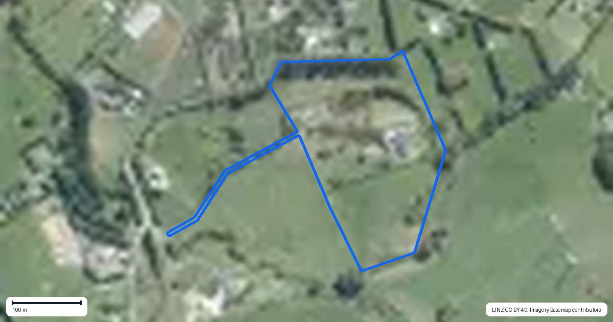 Property context map for 75 Patullo Road, Kingseat, Pukekohe