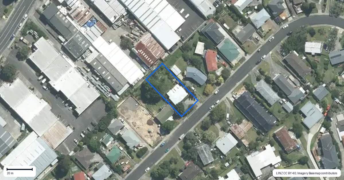 Property context map for 89 Bruce Road, Glenfield, Auckland
