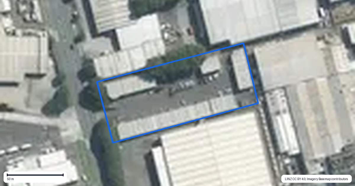 Property context map for 1066L Great South Road, Mount Wellington, Auckland