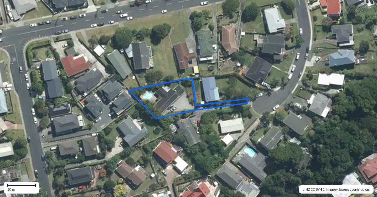 Property context map for 9 Nicholson Place, Hillcrest, Auckland
