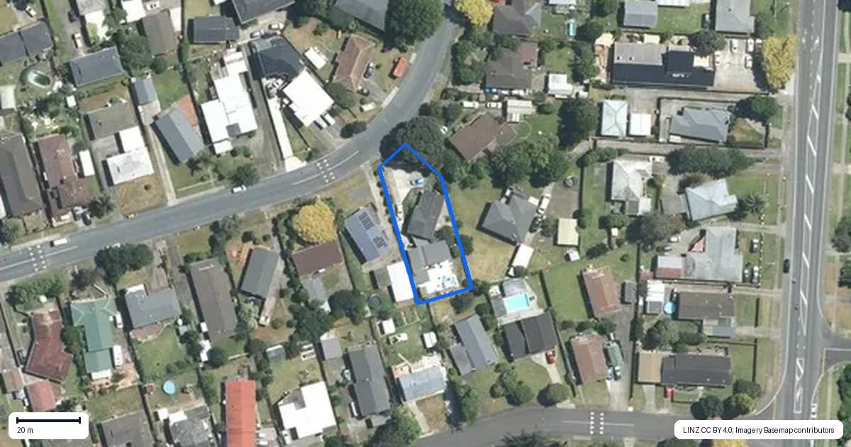 Property context map for 10 Tatariki Street, Rosehill, Papakura