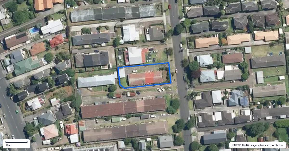 Property context map for 1/10 Inkerman Street, Onehunga, Auckland