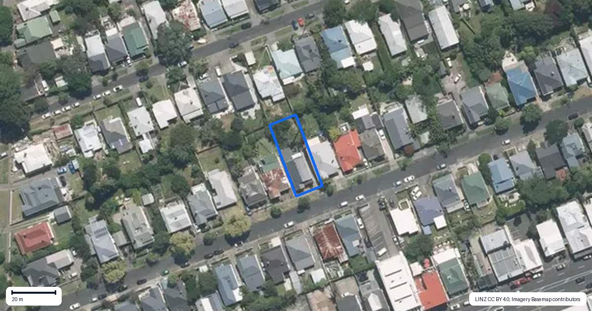 Property context map for 27 First Avenue, Kingsland, Auckland