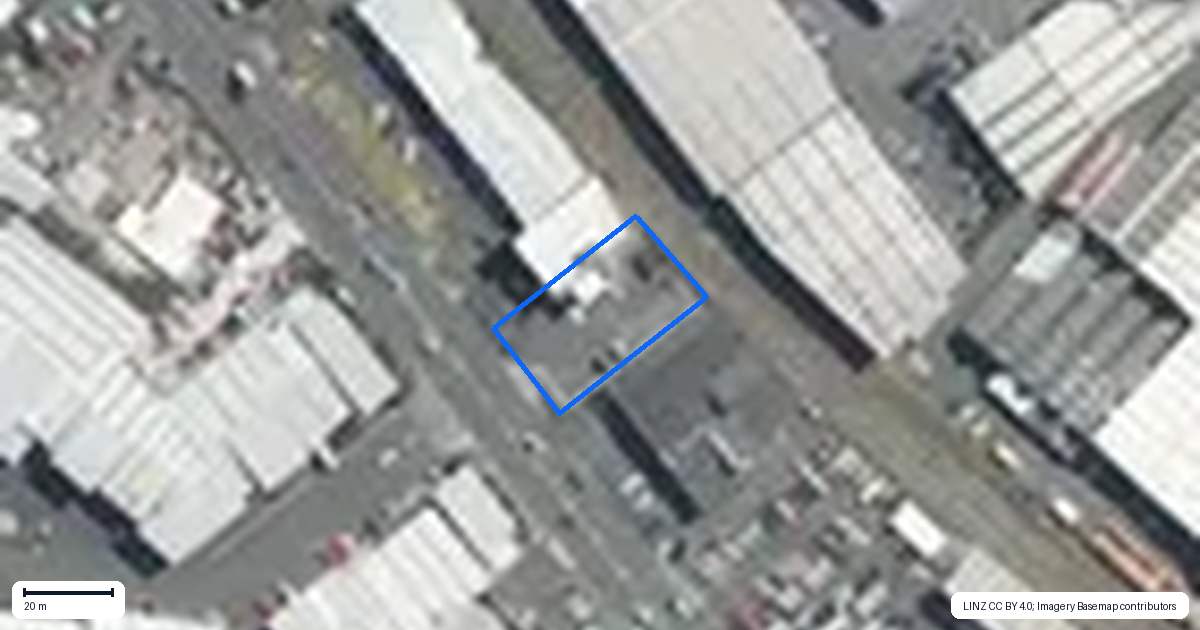 Property context map for 730 Great South Road, Penrose, Auckland