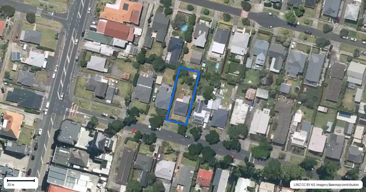 Property context map for 6 Halesowen Avenue, Sandringham, Auckland
