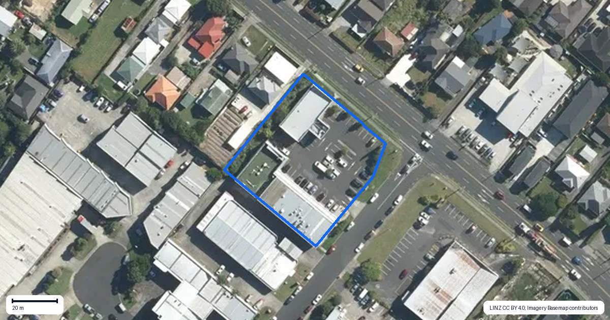 Property context map for 6/4038 Great North Road, Glen Eden, Auckland