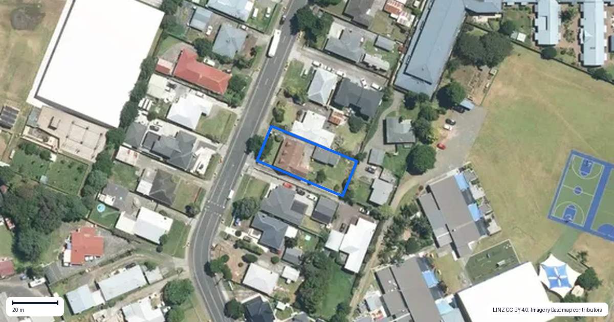 Property context map for 43 McKean Avenue, Manurewa, Auckland