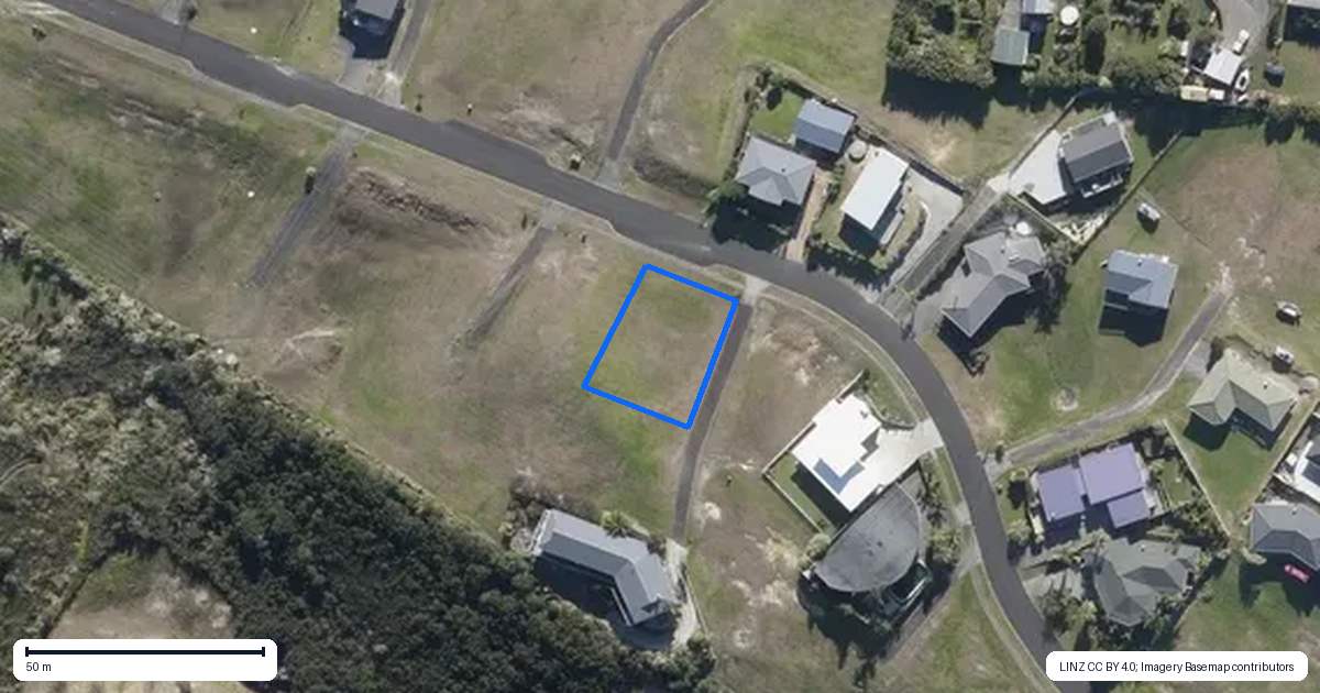Property context map for 66 Bay Heights Drive, Karikari Peninsula