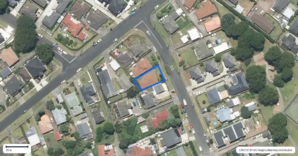 Property context map for 5 York Road, Papatoetoe, Auckland