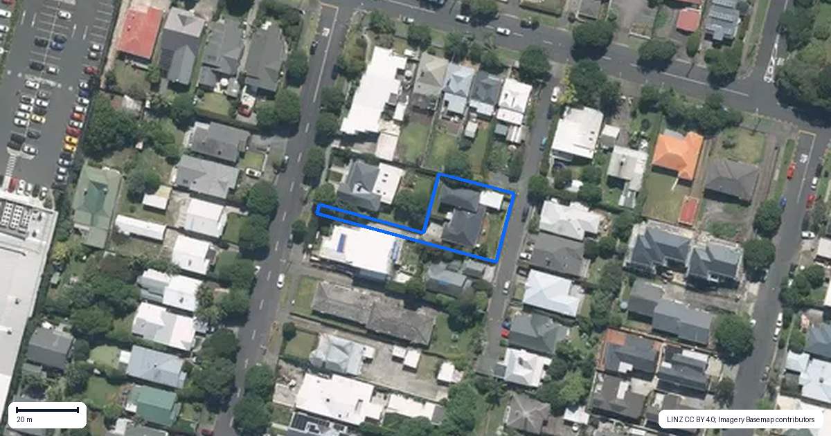 Property context map for 6 Kenyon Avenue, Mount Eden, Auckland