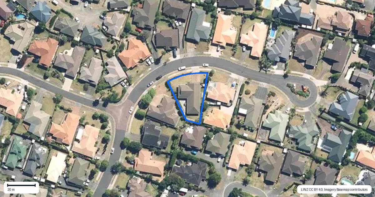 Property context map for 11 Ballycullanie Place, Dannemora, Auckland