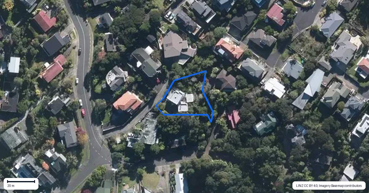 Property context map for 90A Hadfield Street, Beach Haven, Auckland