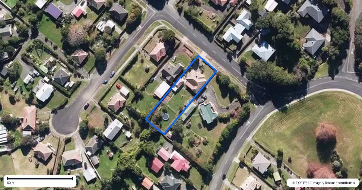 Property context map for 18 Dominion Road, Kaitaia