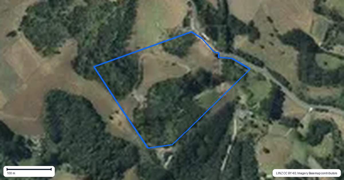 Property context map for 34 Awhiorangi Promenade, Swanson, Auckland