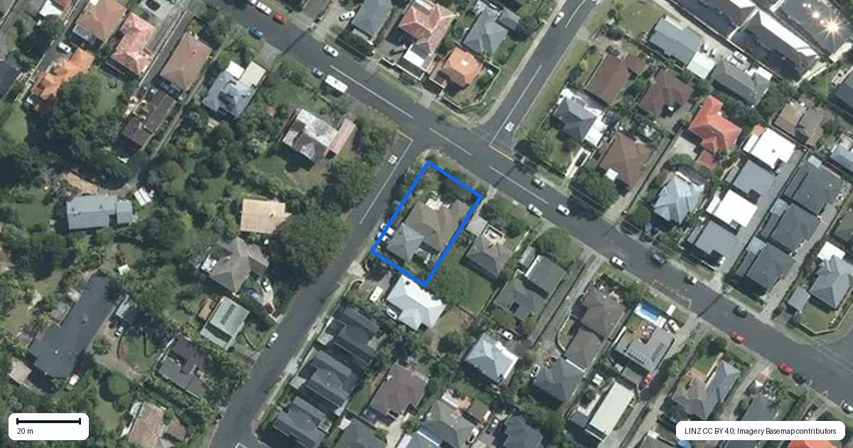 Property context map for 21 Francis Street, Hauraki, Auckland
