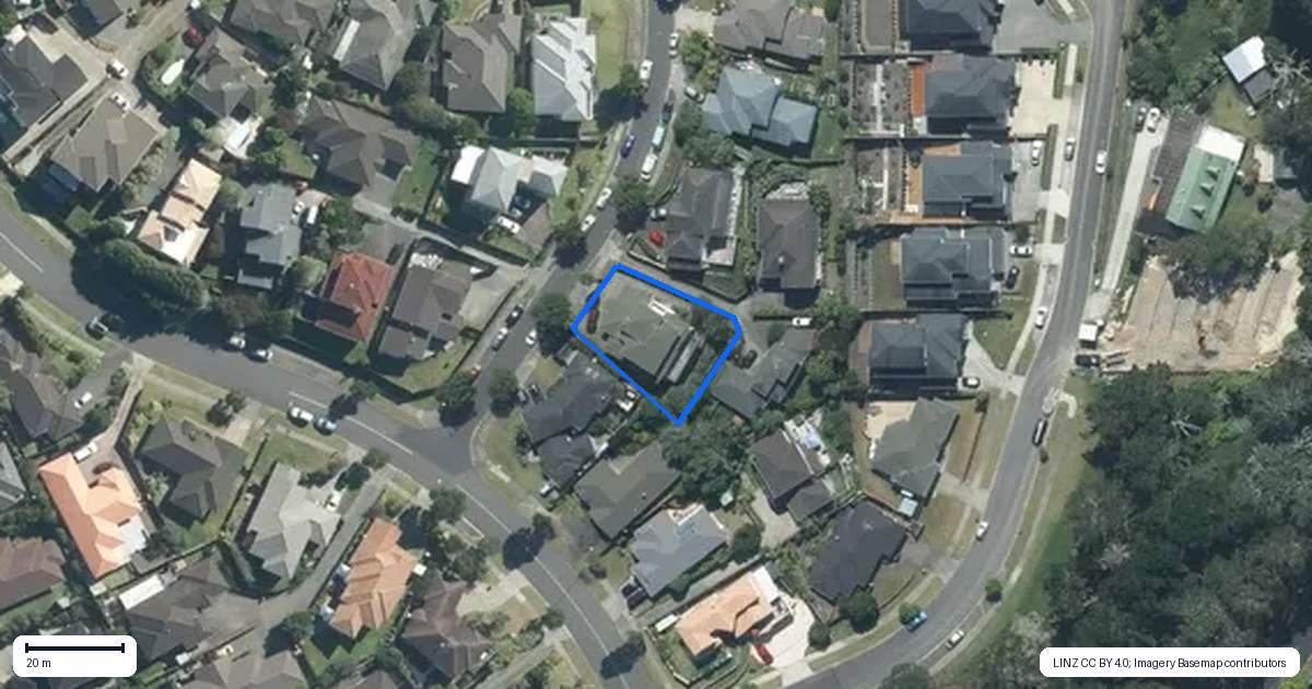 Property context map for 3 Trotting Terrace, Fairview Heights, Auckland