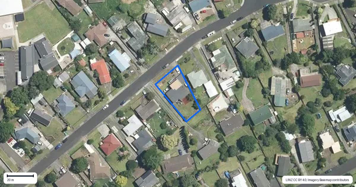 Property context map for 31 Mack Place, Red Hill, Papakura