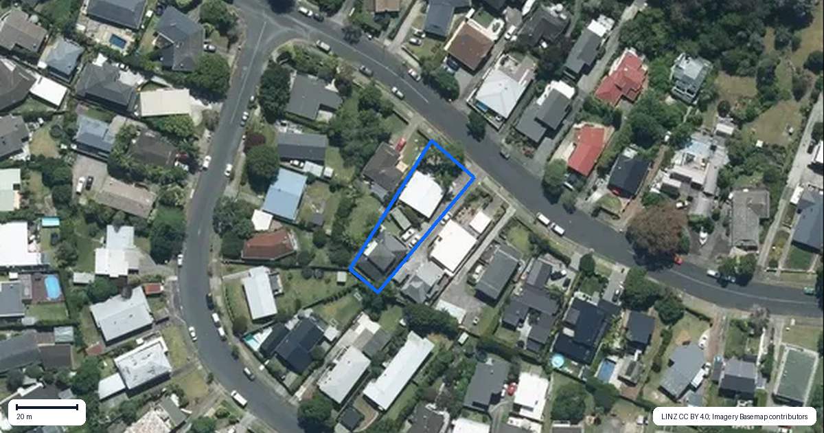 Property context map for 93 Gowing Drive, Meadowbank, Auckland