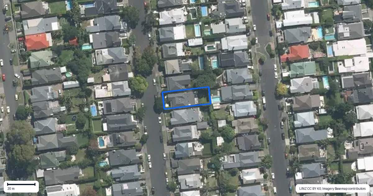 Property context map for 42 Albany Road, Ponsonby, Auckland