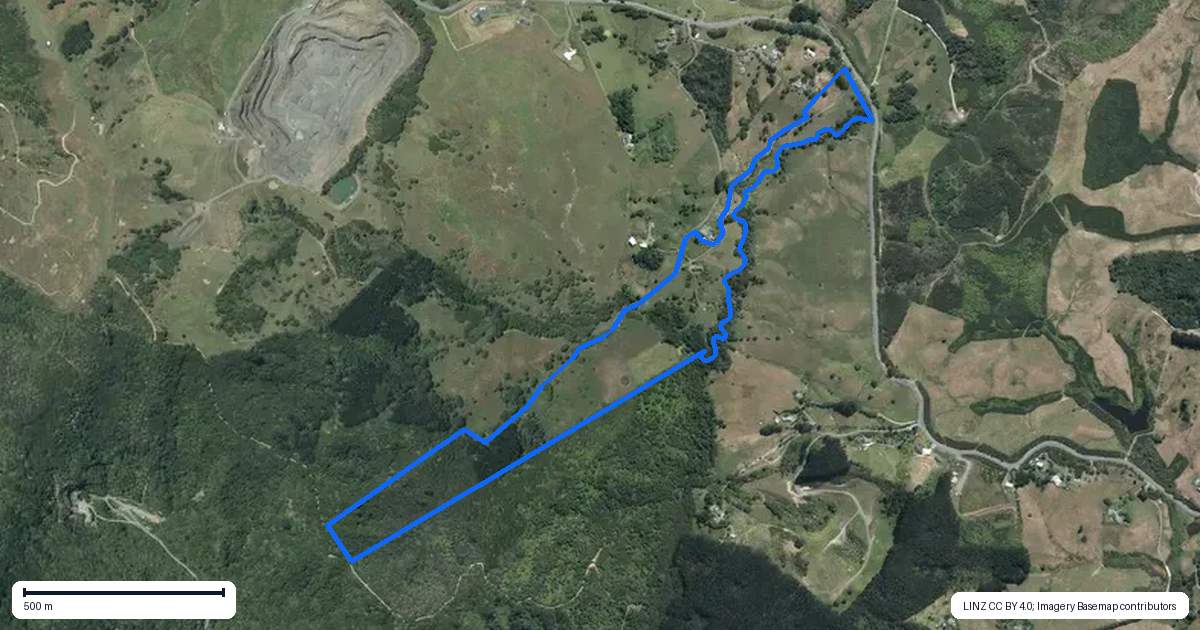 Property context map for 692 Haruru Road, Kaukapakapa