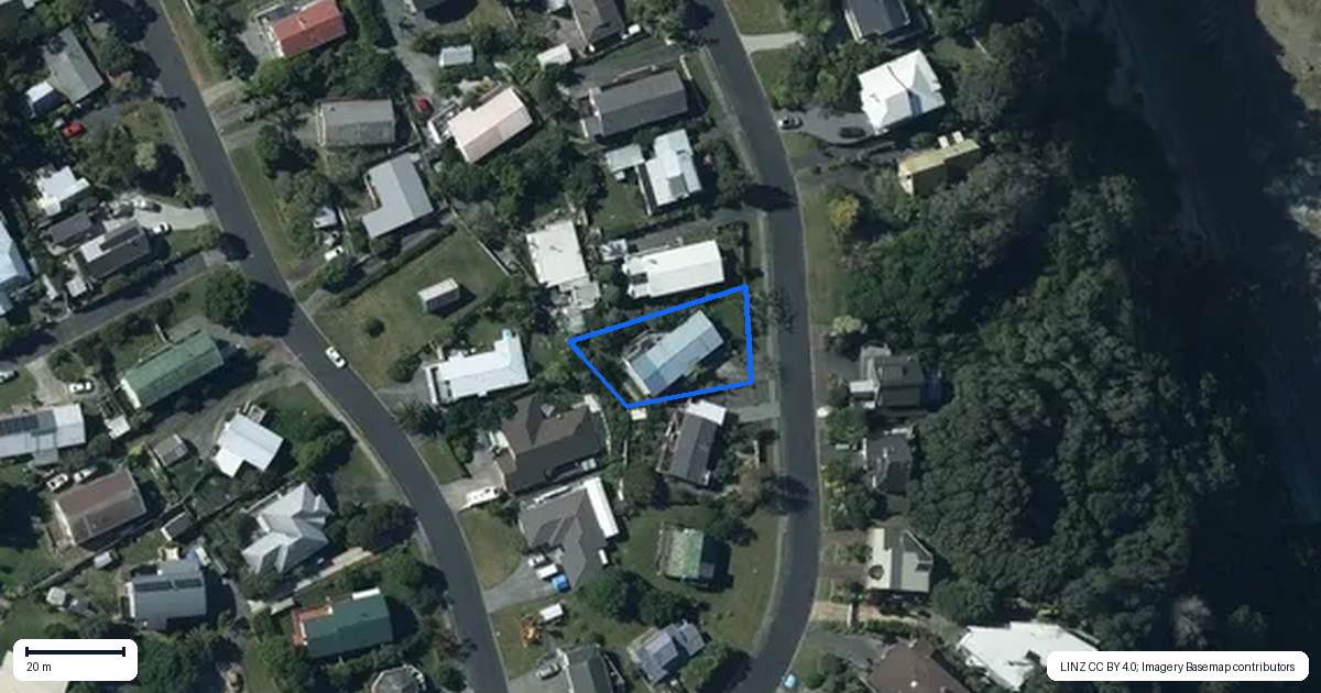 Property context map for 38 Fidelis Avenue, Snells Beach