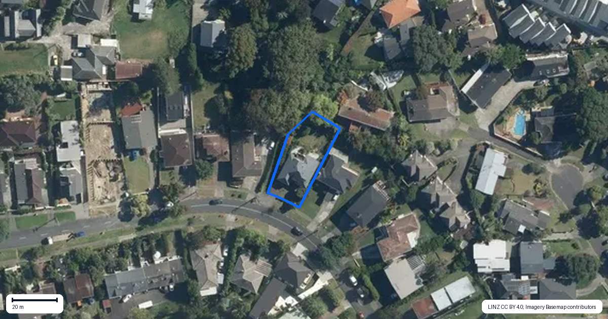 Property context map for 18 Richard Farrell Avenue, Remuera, Auckland