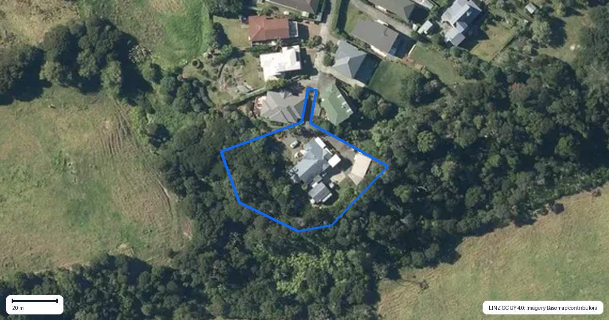 Property context map for 51 Athol Place, Algies Bay