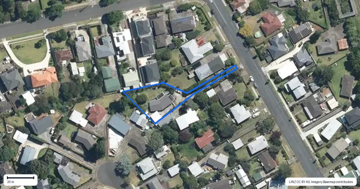 Property context map for 69 Crawford Avenue, Mangere Bridge, Auckland