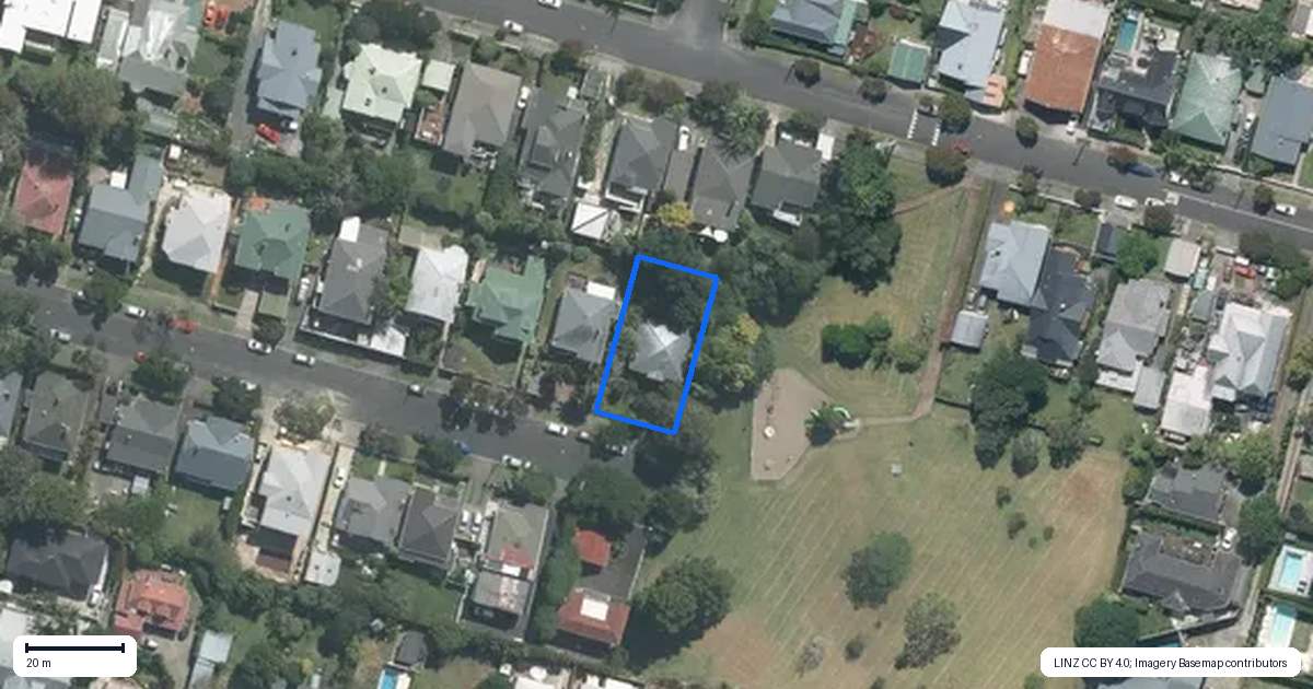 Property context map for 36 Mount Pleasant Road, Mount Eden, Auckland