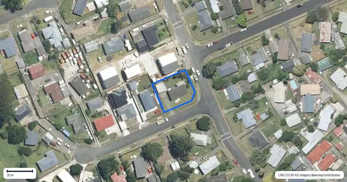 Property context map for 1 Harrow Place, Manurewa, Auckland