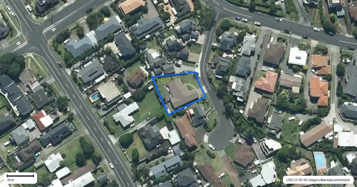 Property context map for 5 Basilton Close, Bucklands Beach, Auckland