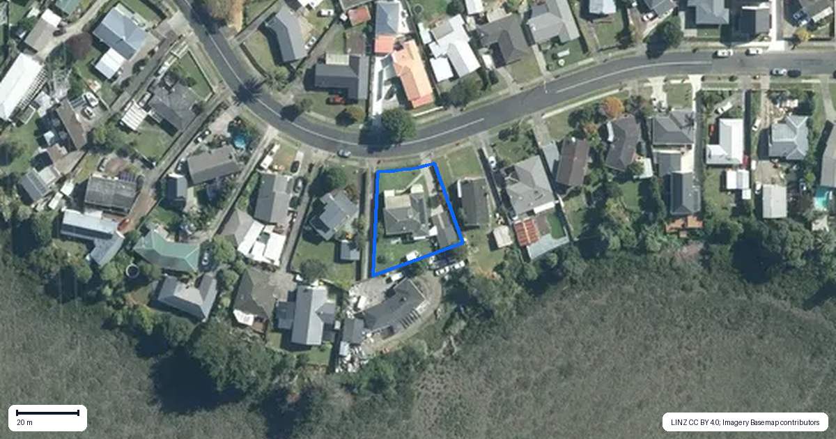 Property context map for 113 Edgewater Drive, Pakuranga, Auckland