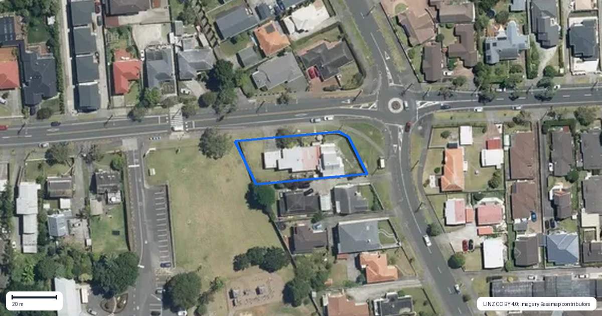 Property context map for 177 Taylor Street, Blockhouse Bay, Auckland