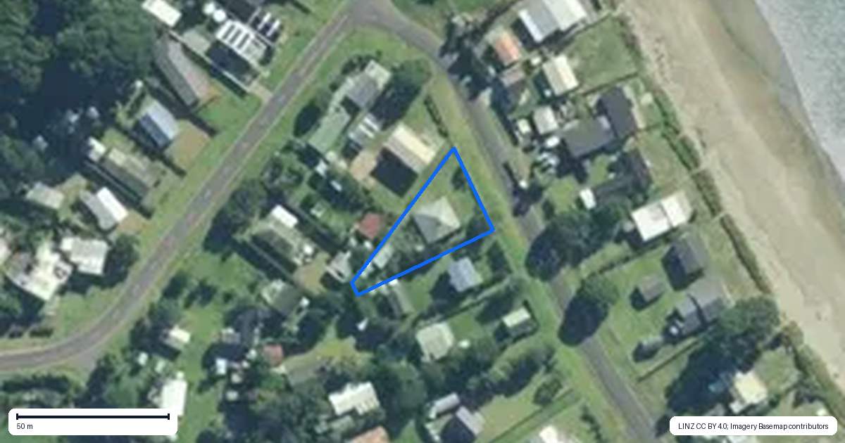 Property context map for 5 Marlin Drive, Taupo Bay, Mangonui