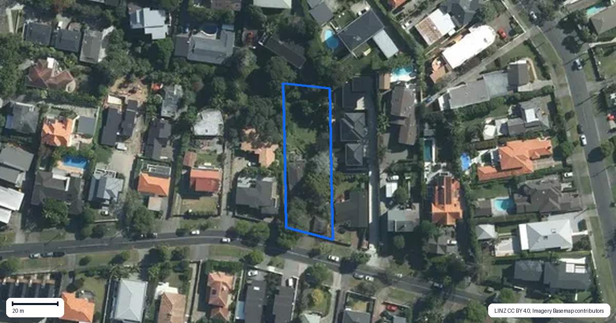 Property context map for 68 Godden Crescent, Mission Bay, Auckland