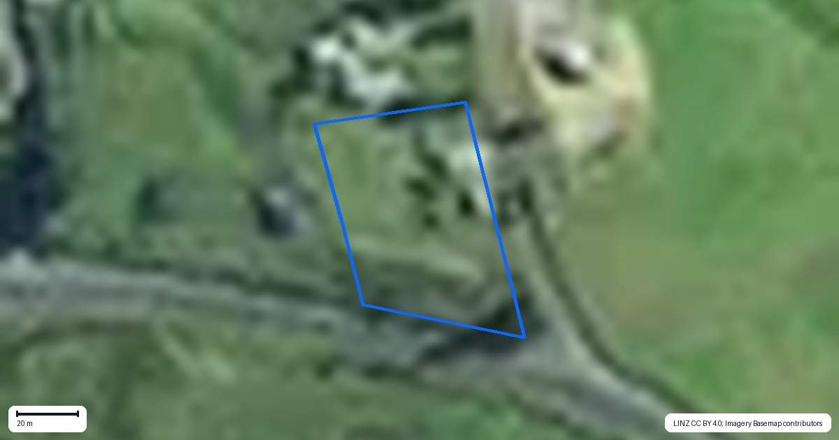 Property context map for 9 Karuhiruhi Road, Oue, Kaikohe