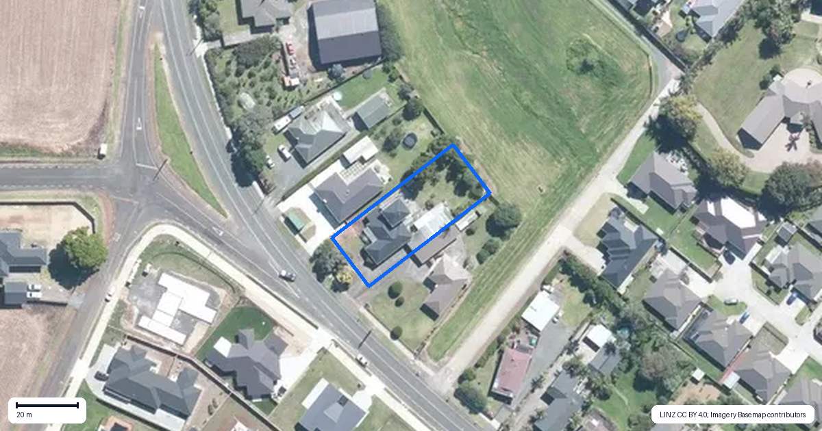 Property context map for 79 Kingseat Road, Patumahoe, Pukekohe