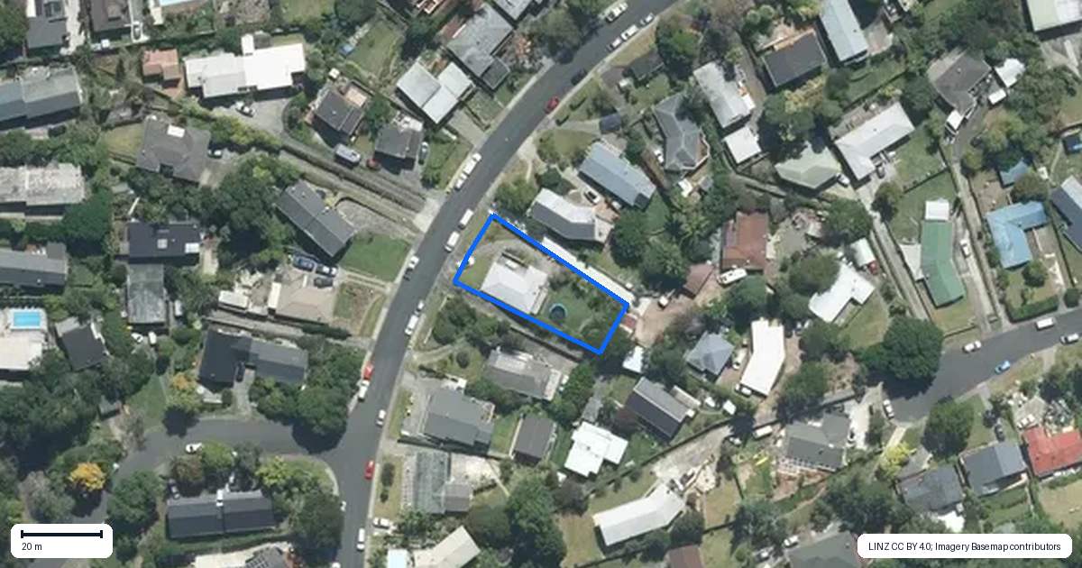 Property context map for 81 Mountbatten Avenue, Hillcrest, Auckland