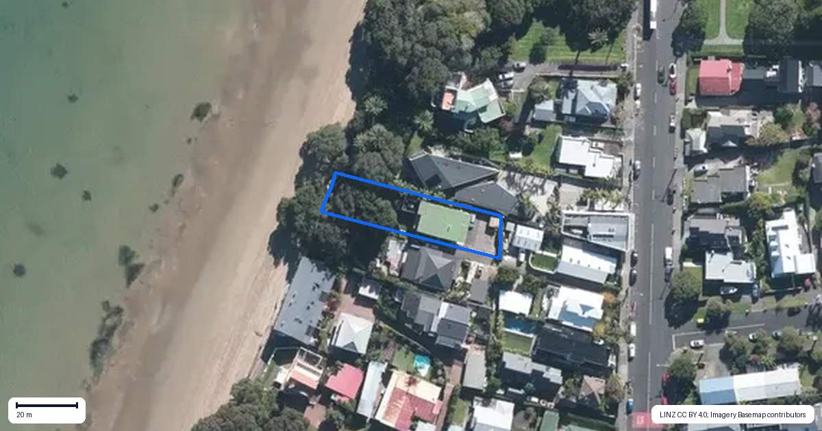 Property context map for 500 Point Chevalier Road, Point Chevalier, Auckland