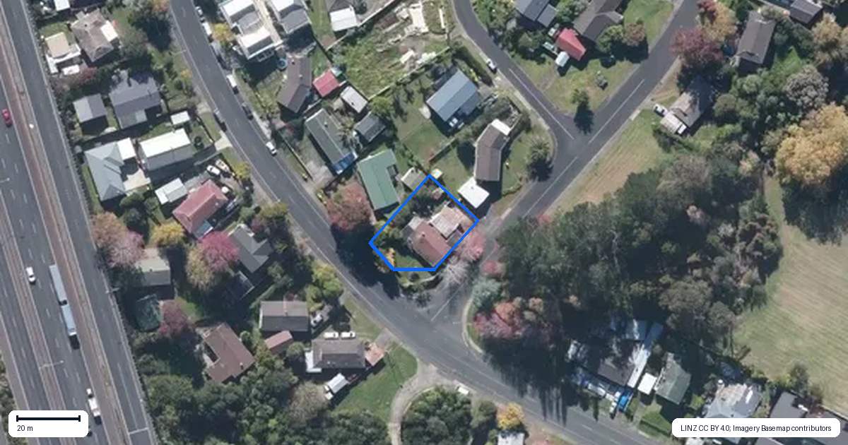 Property context map for 34 Oreil Avenue, West Harbour, Auckland