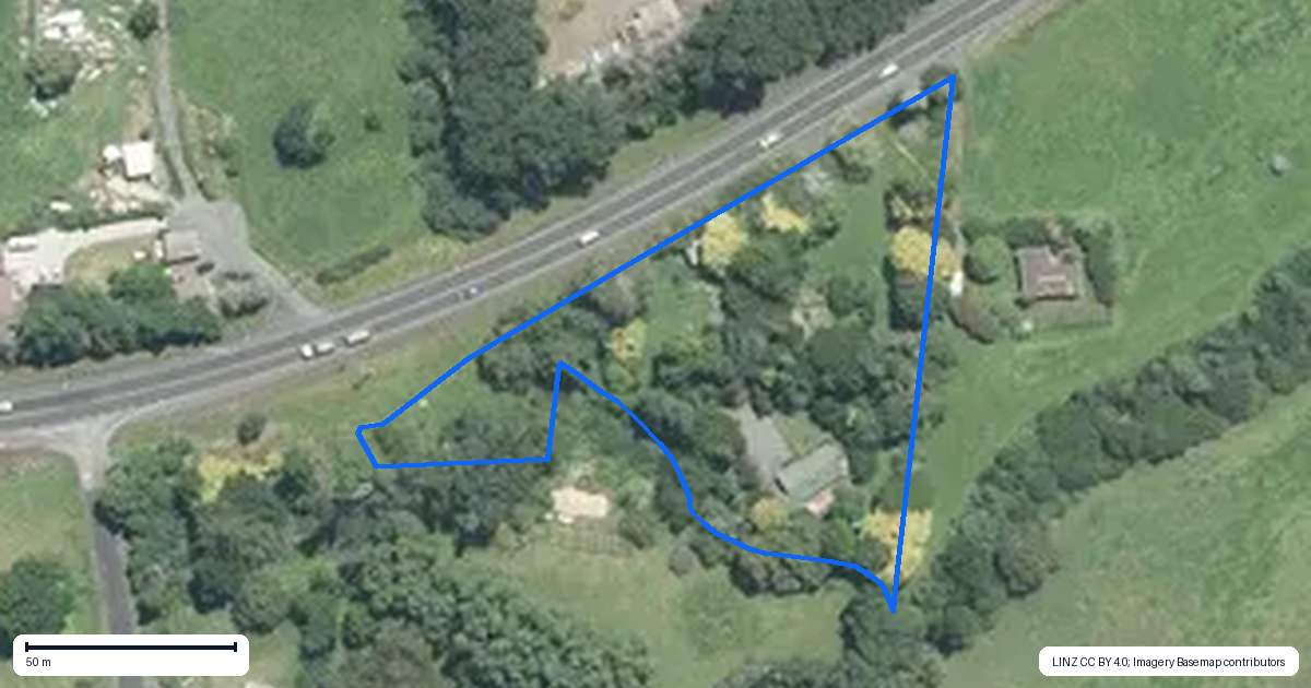Property context map for 462 Karaka Road, Karaka, Papakura