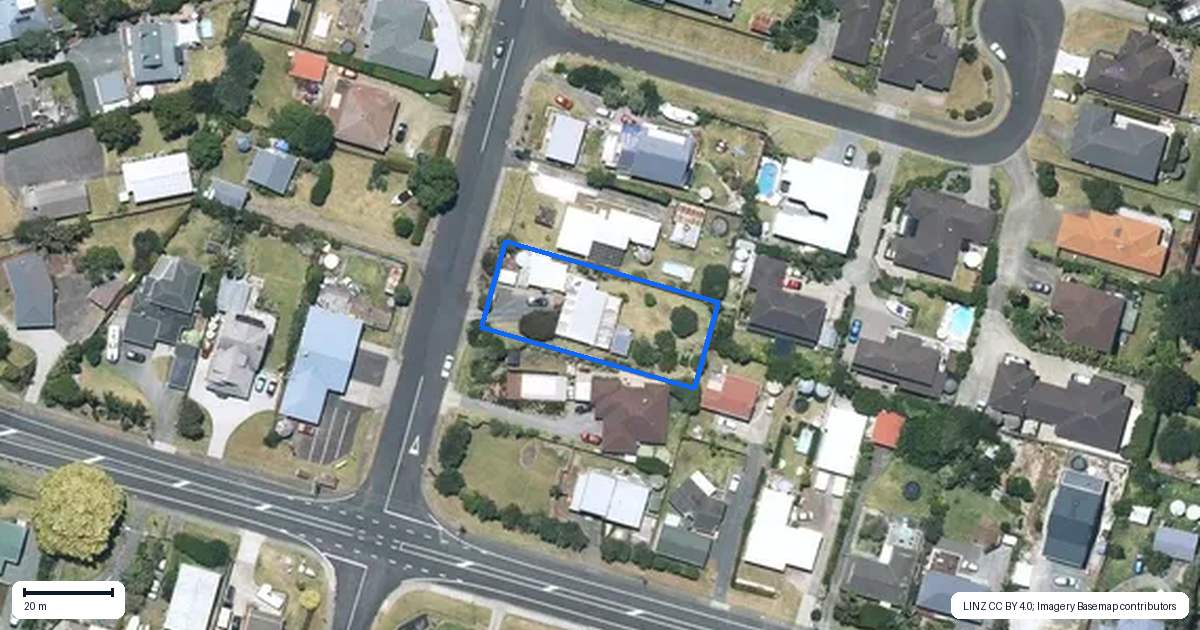 Property context map for 3 Bell Road, Beachlands, Auckland