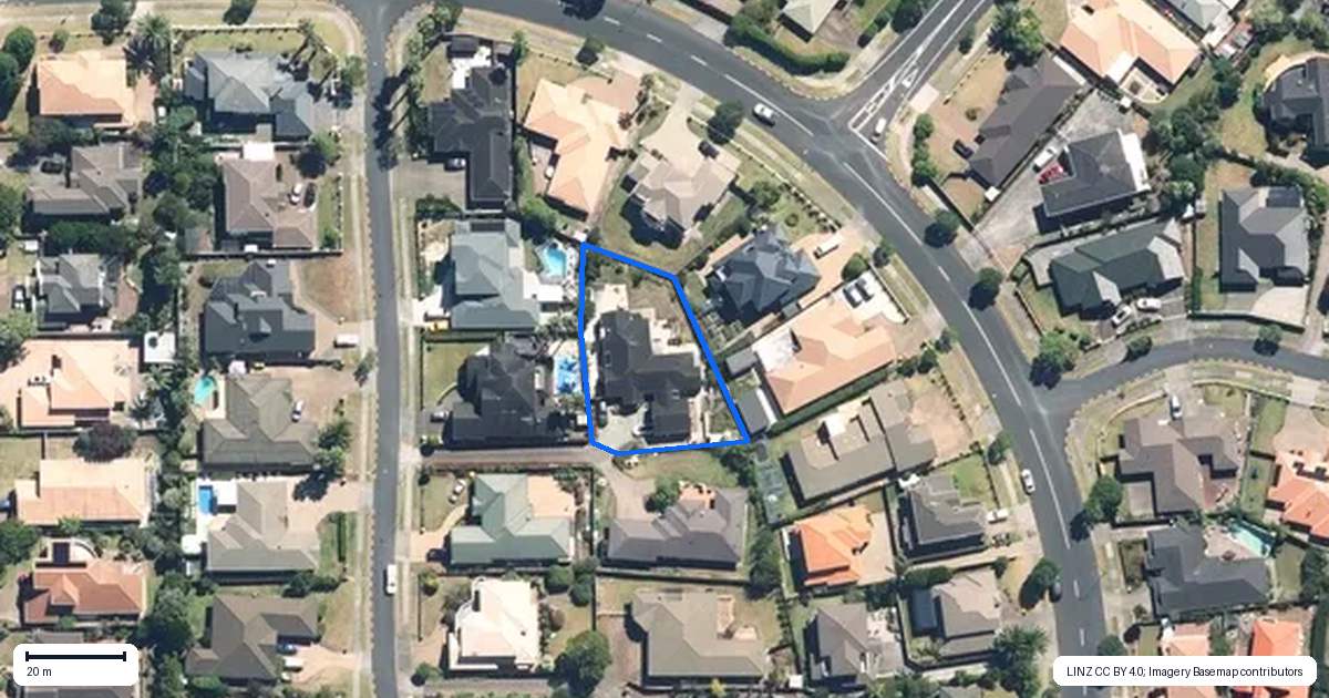 Property context map for 8 Brailsford Court, Dannemora, Auckland