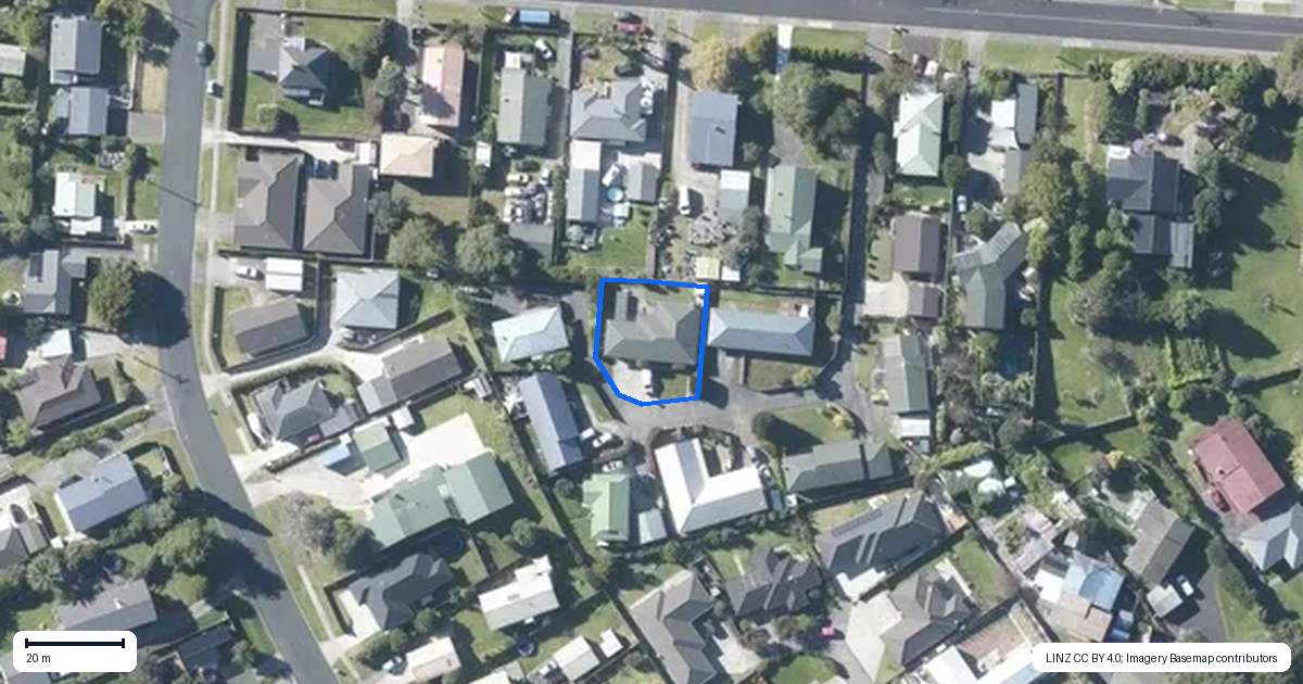 Property context map for 31I Kaiwaka Road, Waiuku