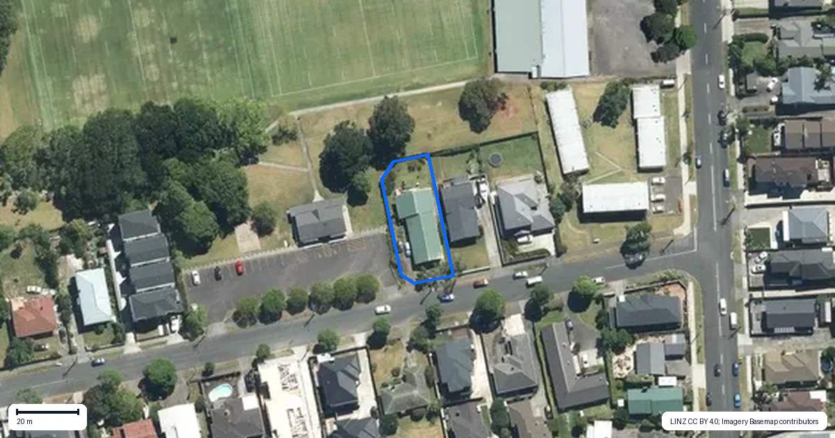 Property context map for 54 Exminster Street, Blockhouse Bay, Auckland