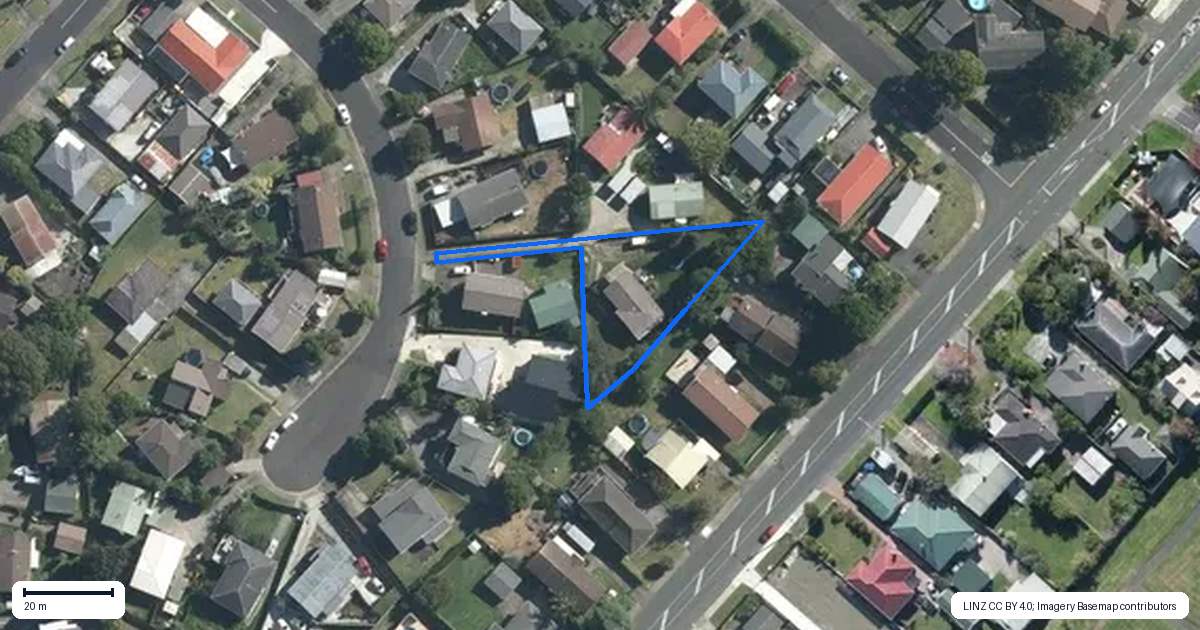 Property context map for 14 Styca Place, Sunnyvale, Auckland