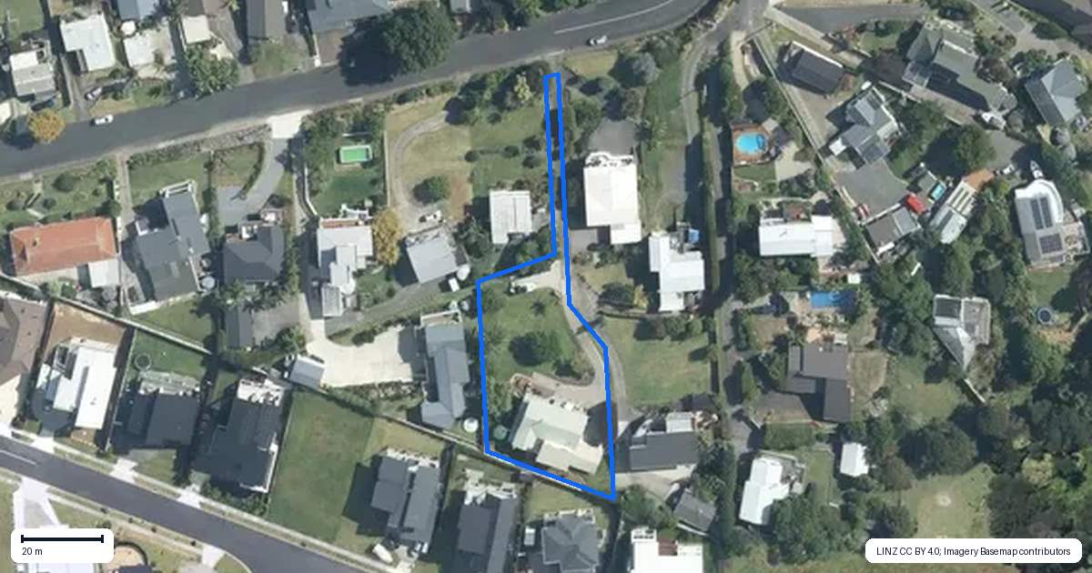Property context map for 60 Maraetai School Road, Maraetai, Auckland