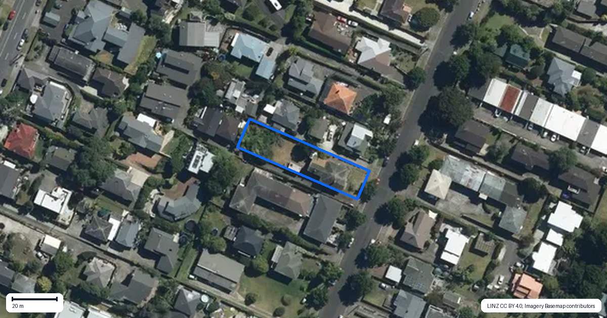 Property context map for 24 Arthur Street, Ellerslie, Auckland