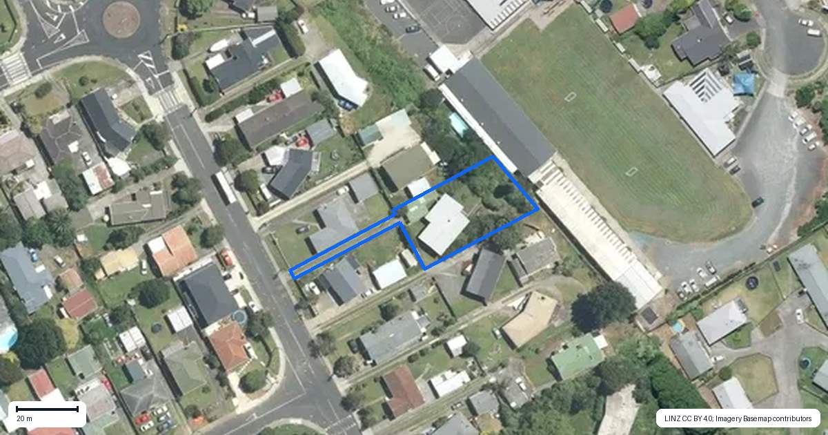 Property context map for 73 Christmas Road, Manurewa, Auckland